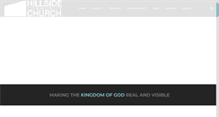 Desktop Screenshot of hillsidech.org